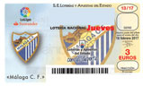 Décimo del sorteo de Lotería Nacional del 16 de Febrero de 2017