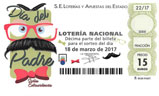 Décimo del sorteo de Lotería Nacional del 18 de Marzo de 2017