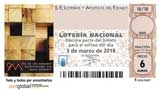Décimo del sorteo de Lotería Nacional del 3 de Marzo de 2018