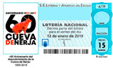 Décimo del sorteo de Lotería Nacional del 12 de Enero de 2019