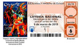 Décimo del sorteo de Lotería Nacional del 9 de Marzo de 2019