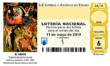 Décimo del sorteo de Lotería Nacional del 11 de Mayo de 2019