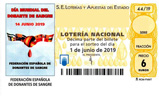 Décimo del sorteo de Lotería Nacional del 1 de Junio de 2019
