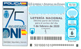 Décimo del sorteo de Lotería Nacional del 1 de Febrero de 2020