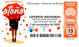 Décimo del sorteo de Lotería Nacional del 7 de Noviembre de 2020
