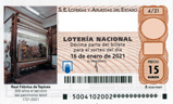 Décimo del sorteo de Lotería Nacional del 16 de Enero de 2021
