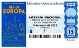 Décimo del sorteo de Lotería Nacional del 8 de Mayo de 2021