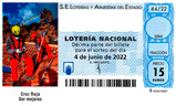 Décimo del sorteo de Lotería Nacional del 4 de Junio de 2022