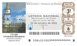Décimo del sorteo de Lotería Nacional del 22 de Octubre de 2022