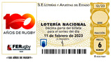 Décimo del sorteo de Lotería Nacional del 11 de Febrero de 2023