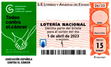 Décimo del sorteo de Lotería Nacional del 1 de Abril de 2023