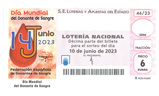 Décimo del sorteo de Lotería Nacional del 10 de Junio de 2023