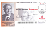 Décimo del sorteo de Lotería Nacional del 20 de Julio de 2023