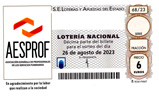 Décimo del sorteo de Lotería Nacional del 26 de Agosto de 2023