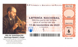 Décimo del sorteo de Lotería Nacional del 11 de Noviembre de 2023