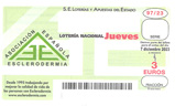 Décimo del sorteo de Lotería Nacional del 7 de Diciembre de 2023