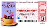 Décimo del sorteo de Lotería Nacional del 17 de Febrero de 2024