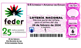 Décimo del sorteo de Lotería Nacional del 24 de Febrero de 2024