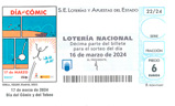 Décimo del sorteo de Lotería Nacional del 16 de Marzo de 2024