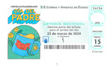 Décimo del sorteo de Lotería Nacional del 23 de Marzo de 2024