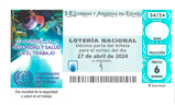 Décimo del sorteo de Lotería Nacional del 27 de Abril de 2024