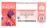 Décimo del sorteo de Lotería Nacional del 4 de Mayo de 2024