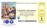 Décimo del sorteo de Lotería Nacional del 18 de Mayo de 2024