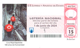 Décimo del sorteo de Lotería Nacional del 1 de Junio de 2024