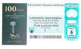 Décimo del sorteo de Lotería Nacional del 15 de Junio de 2024