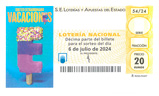 Décimo del sorteo de Lotería Nacional del 6 de Julio de 2024