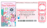 Décimo del sorteo de Lotería Nacional del 15 de Febrero de 2025