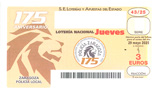 Décimo del sorteo de Lotería Nacional del 29 de Mayo de 2025