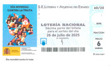 Décimo del sorteo de Lotería Nacional del 26 de Julio de 2025