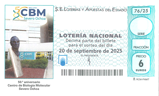 Décimo del sorteo de Lotería Nacional del 20 de Septiembre de 2025