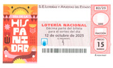 Décimo del sorteo de Lotería Nacional del 12 de Octubre de 2025