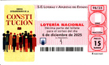 Décimo del sorteo de Lotería Nacional del 6 de Diciembre de 2025