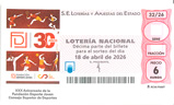 Décimo del sorteo de Lotería Nacional del 18 de Abril de 2026