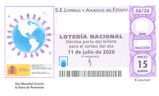 Décimo del sorteo de Lotería Nacional del 11 de Julio de 2026