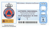 Décimo del sorteo de Lotería Nacional del 19 de Septiembre de 2026