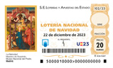 Décimo del sorteo de Lotería Nacional del 22 de Diciembre de 2023